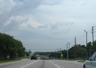 Junction CR 576 shield posted ahead of Sunset Point Road west and Main Street east. CR 576 ends at U.S. 19 Alternate (Edgewater Drive) to the west and 10th Avenue outside Downtown Safety Harbor to the east.
