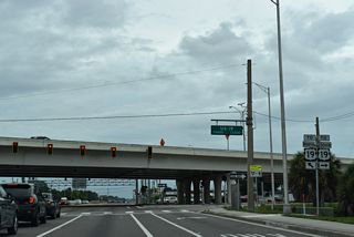 U.S. 19 travels north from Largo to Clearwater, Palm Harbor and New Port Richey.