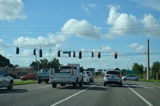 Split by U.S. 19, 142nd Avenue N is unsigned Pinellas County Road 376 between CR 501 (Belcher Road) and 62nd Street N (CR 565).