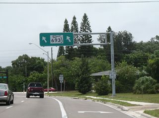 SR 693 shifts from Pasadena Avenue onto 66th Street N.