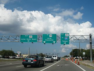 SR 693 (66th Street N) before the six lane expansion north to SR 688 (Ulmerton Road).