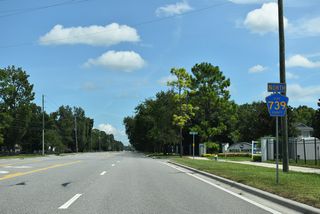 CR 739 (Henley Road) commences north from CR 218 ahead of the Royal Pointe subdivision in Asbury Lake.