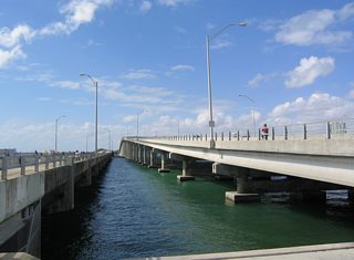 Rickenbacker Causeway from Hobie Island Beach Park