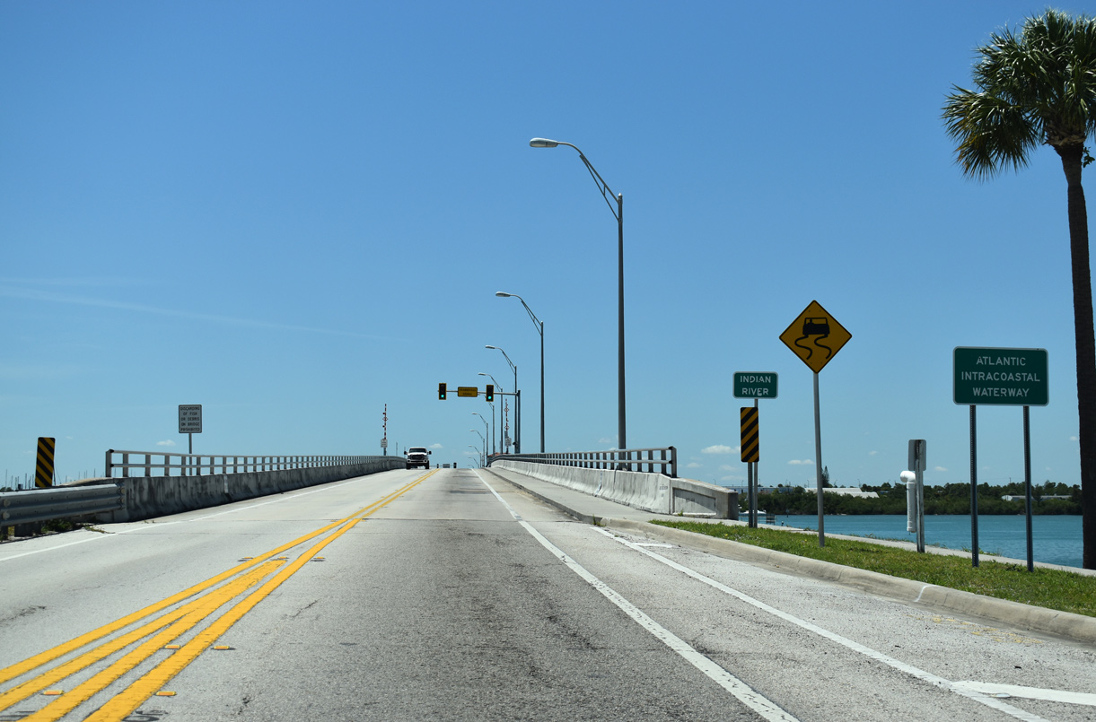 Florida Fort Ft. Pierce Indian River Highway A1A bridge 