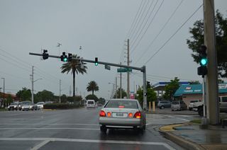 Seminole Road angles northeast from SR A1A/10 (Atlantic Boulevard) to Howell Park and areas of north Atlantic Beach.