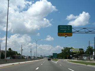 Replaced overhead for Haines Street south to Jessie Street on U.S. 1 Alternate in East Jacksonville.