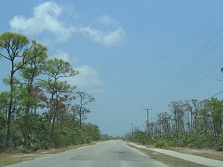 Traveling north between Watson Boulevard and Palm Avenue. A canal-based neighborhood lies west of Key Deer Boulevard and north of Watson Boulevard. Further north is the Blue Hole, the only fresh body of water in the entire Florida Keys system.