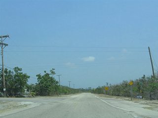 A scattering of homes lie along the path of Key Deer Boulevard, including those found along Kyle Avenue. Kyle Avenue stems west of the road just south of its dead end near the northern reaches of Big Pine Key.