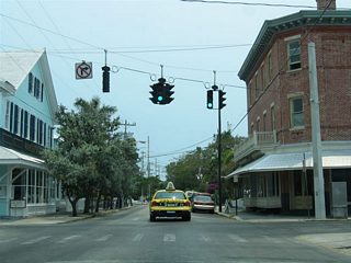 Another block south on Simonton Street at Fleming Street. Fleming Street meets the south end of U.S. 1 (Whitehead Street) two blocks to the west.