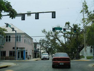 Southard Street west at U.S. 1 (Whitehead Street), one block south of U.S. 1's south end and one block east of the entrance into the Harry S. Truman Annex.