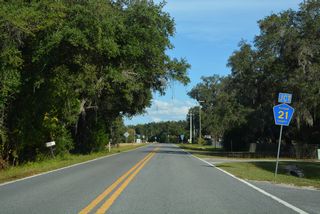 CR 21 stems south from SR 20 near Whitesville to intersect CR 20A at Johnson.