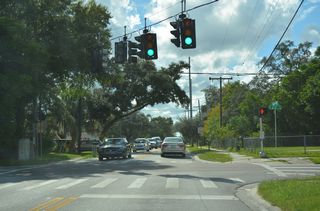 Bougainvillea Avenue west at N 22nd Street.