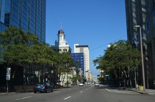 Florida Avenue proceeds north four blocks to intersect U.S. 41 Business/SR 60 east along Jackson Street.