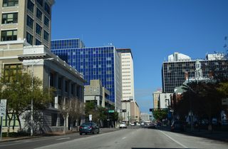 SR 60 west travels one block further north along Kennedy Boulevard.