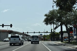 U.S. 92 takes Dale Mabry Highway north to Hillsborough Avenue (SR 580) at Drew Park in Tampa.