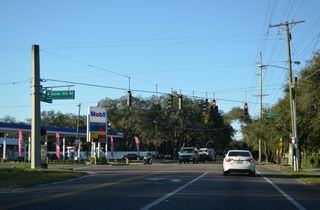 Livingston Avenue north at Sinclair Hills Road west.