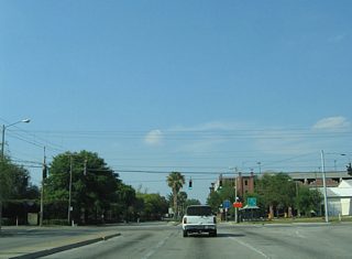 Nuccio Parkway provides a four lane gateway into Ybor City from Downtown Tampa. 7th Avenue (CR 574) intersects the parkway west of central Ybor City and east of SR 45 (Nebraska Avenue).