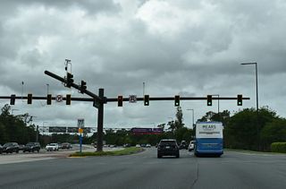 Buena Vista Drive encircles the Disney Springs retail area west from Hotel Plaza Boulevard to the entrance for the Typhoon Lagoon water park.
