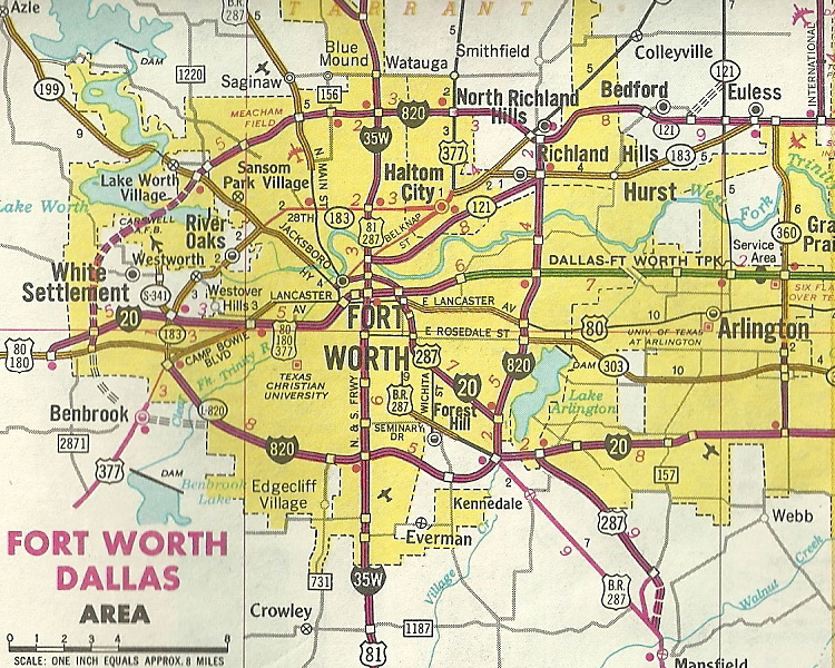 Traffic Map Dallas Fort Worth - Map of world