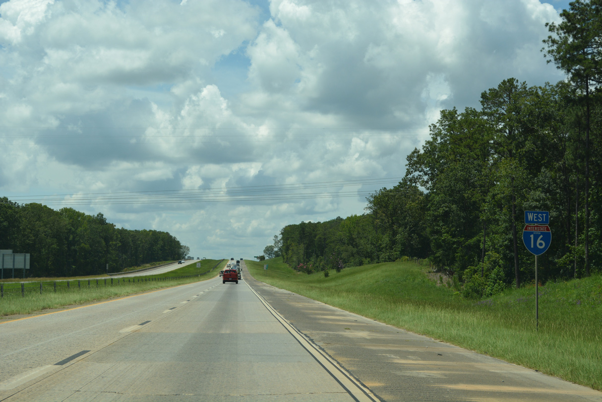 Interstate 16 West - Dublin to Macon - AARoads - Georgia