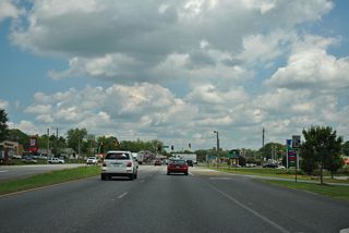 All shields marking the turn of SR 18 onto Bill Conn Parkway from Gray Highway (Old U.S. 129) were removed after 2019.