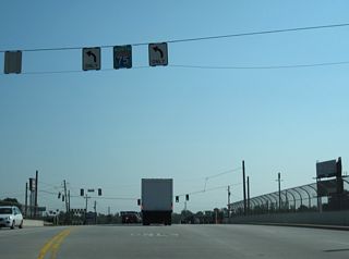Construction in 2022 converted the diamond interchange (Exit 218) joining SR 20/81 with I-75 into a DDI.