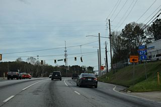 U.S. 23 meets Interstate 285 south of Henrico Road.