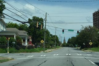 Forsyth Street east at Monroe Street.