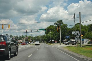 SR 18 previously continued alongside U.S. 129/SR 11-22 (Clinton Street) east to Eatonton Highway and the Gray city center.