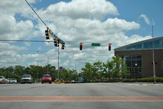 U.S. 41BU/80/129 (Martin Luther King, Jr. Boulevard) north at Mulberry Street west into Downtown Macon and 5th Street south.