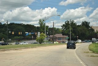 U.S. 129AL concludes where SR 22 (2nd Street) eastbound defaults onto U.S. 129/SR 11-49 (Gray Highway) north.