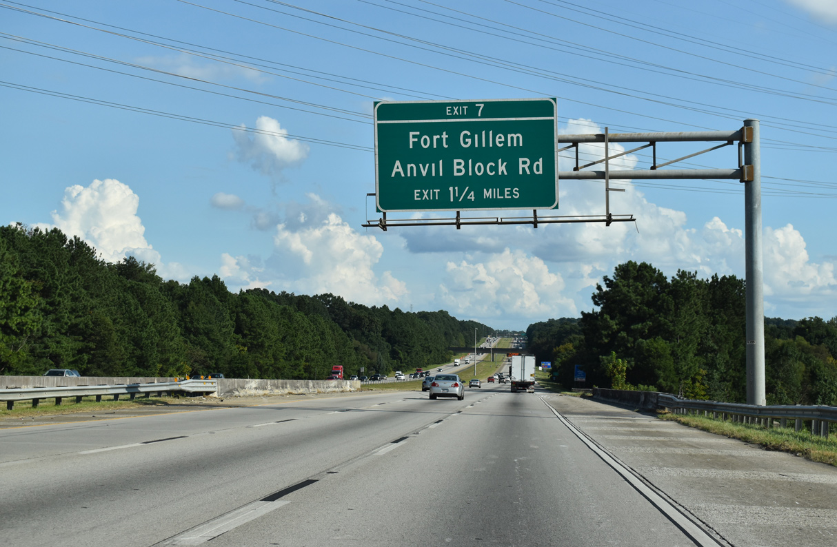 Interstate 675 roads Georgia