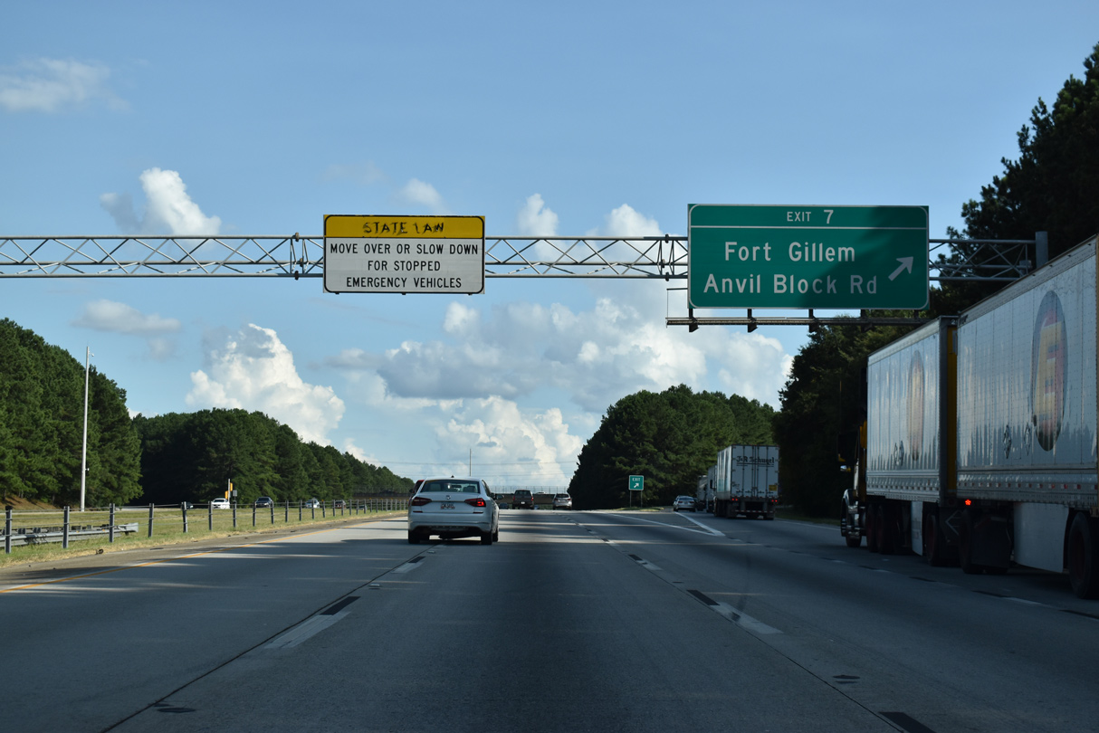 Interstate 675 roads Georgia