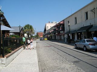 River Street east of the River Street Market Place.