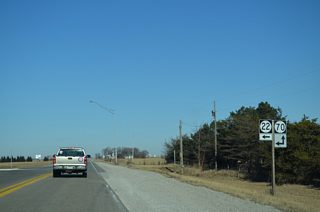 Iowa 70 stems north from Iowa 22, five miles to the city of West Liberty.