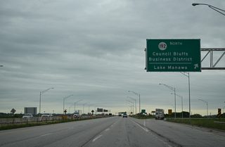 interstate bluffs aaroads expressway counties pottawattamie