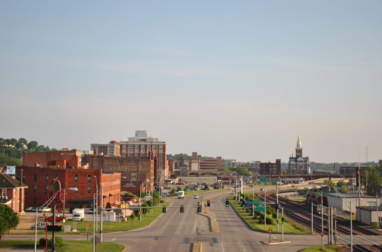 Downtown Dubuque, Iowa