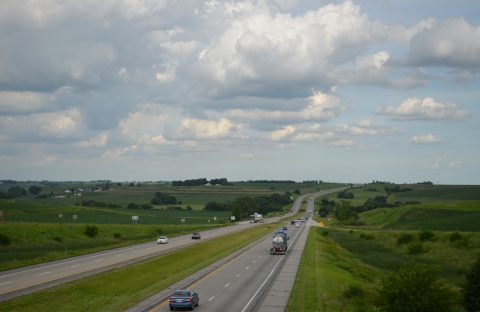 I-80 at CR L66 - Minden Twp, IA