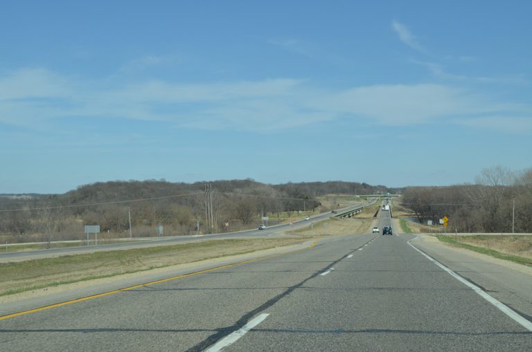 U.S. 30/151 east at the Cedar River