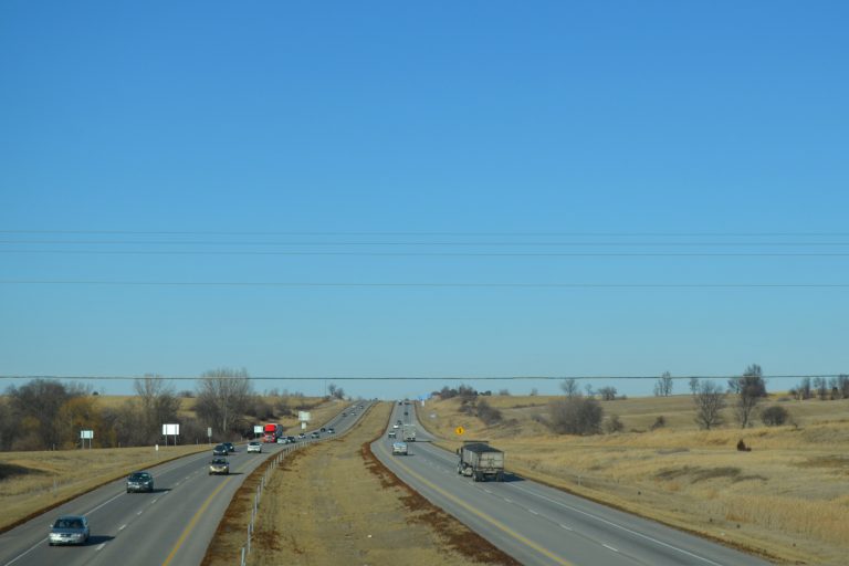 Interstate 380 north of CR F12/120th St at Shueyville, Iowa