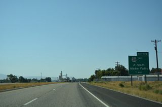 U.S. 20 constitutes a freeway or expressway extending northeast from Idaho Falls to St. Anthony.