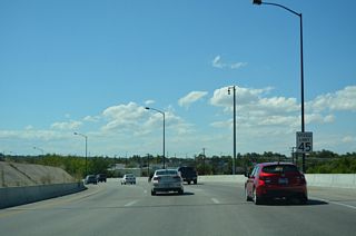 The Boise Connector constitutes a six lane freeway.