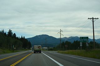 MSR 87 and U.S. 287 north lead 58 miles from U.S. 20 to the Montana town of Ennis.