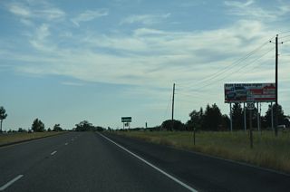 U.S. 20 Business to St. Anthony branches west from U.S. 20 along Yellowstone Highway near Twin Groves.