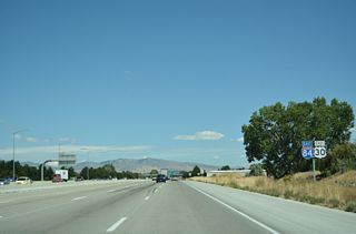 I-84/U.S. 30 east in Meridian, Idaho