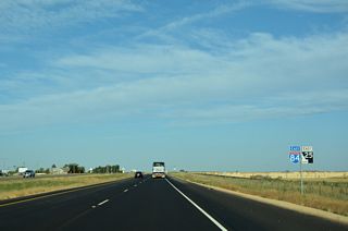Interstate 84 and Idaho Highway 25 east at Greenwood