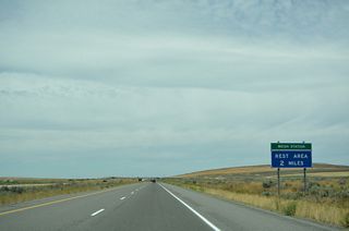 The Cotterel Rest Area is next along I-84 west at mile marker 229.