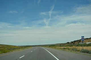 Interstate 84 parallels Meadow Creek on the ensuing stretch northwest to Cold Spring Canyon.
