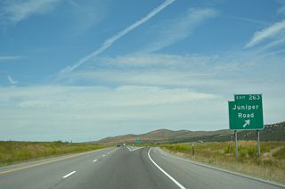 Exit 263 for Juniper Road is a ranch exit.