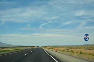 The SPUI joining Ten Mile Road with I-84/U.S. 30 in Meridian, Idaho